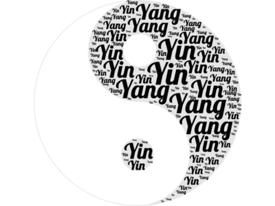 Yin Yang Word Cloud Generator