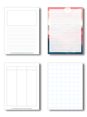 Printable Paper Templates