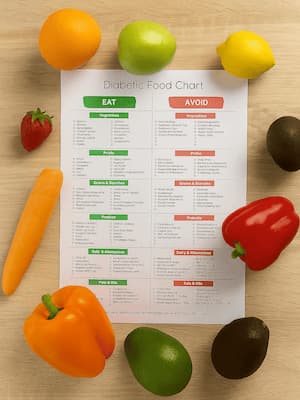 Printable Food List Templates